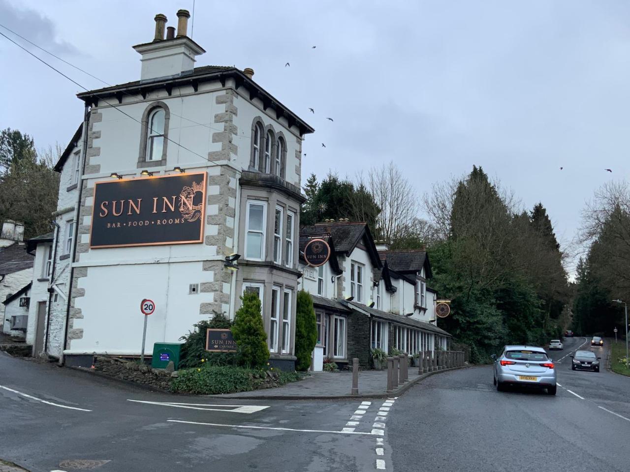 The Sun Inn Troutbeck Bridge Eksteriør billede
